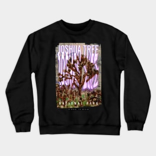 joshua tree, national park, hiking, u2, nature, Crewneck Sweatshirt